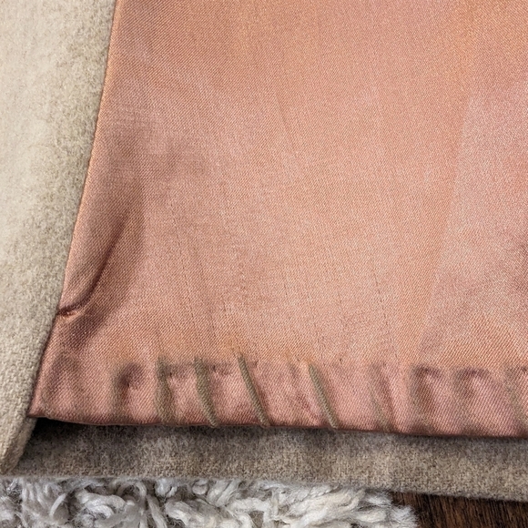 Women's Neutral Wool trench coat. Nicolinni Vintage size 6/8 - Picture 17 of 17